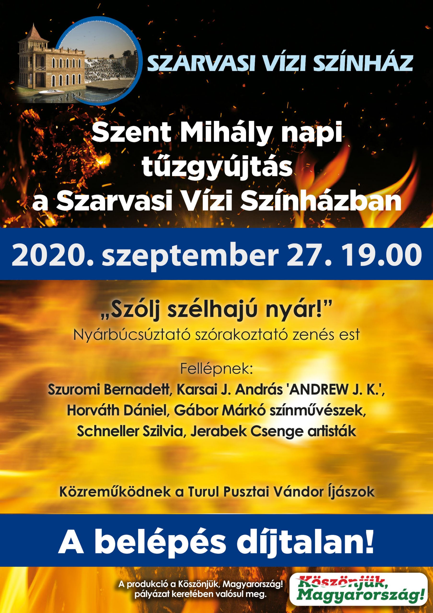 Szent Mihály napi tűzgyújtás