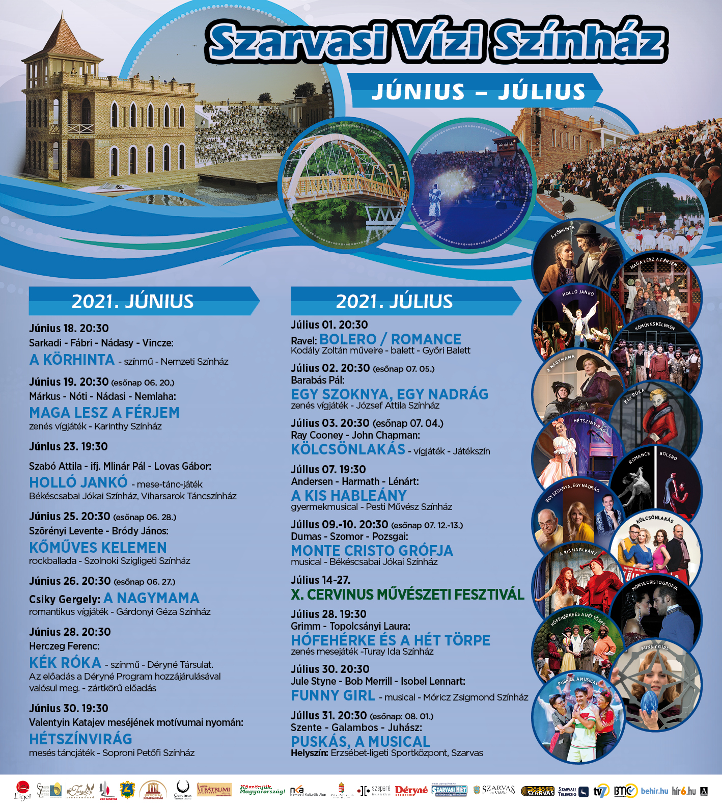 Szarvasi Vízi Színház 2021