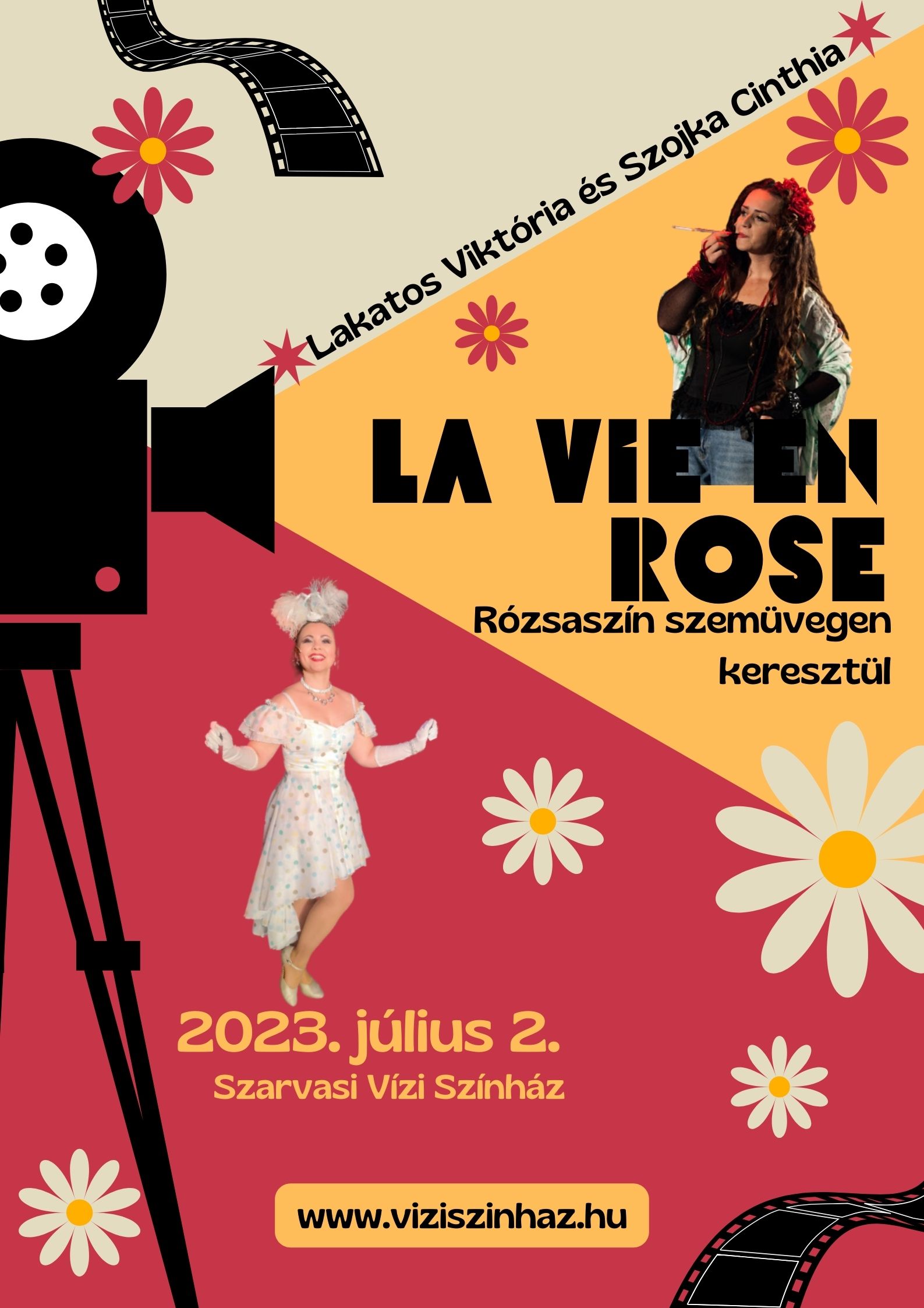 "La vie en rose" - Lakatos Viktória és Szojka Cinthia közös prózai estje