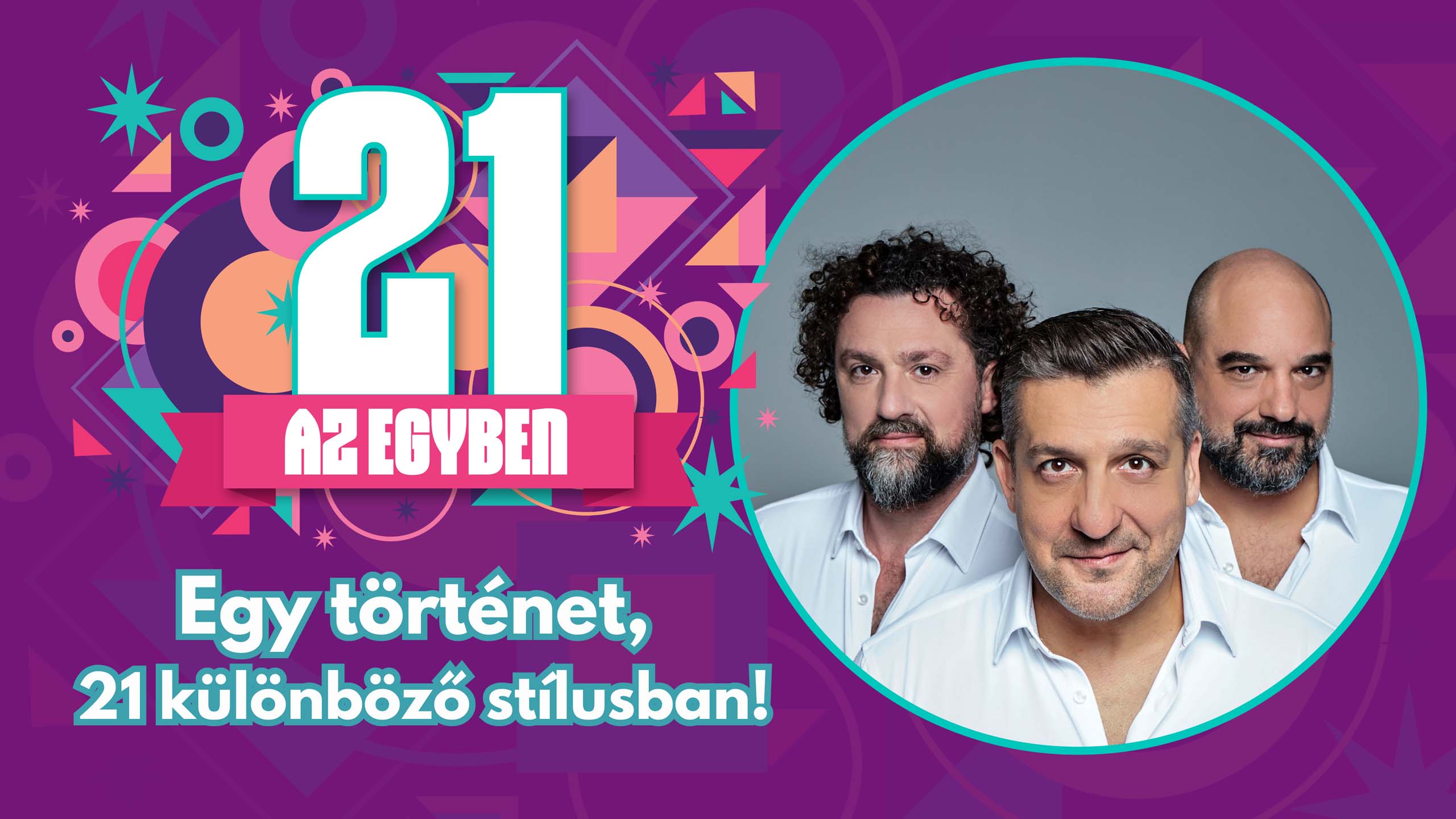 Csányi Sándor új színdarabja: "21 az egyben"