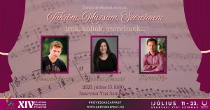 Tükröm, Múzsám, Szerelmem - XIV Cervinus Művészeti Fesztivál