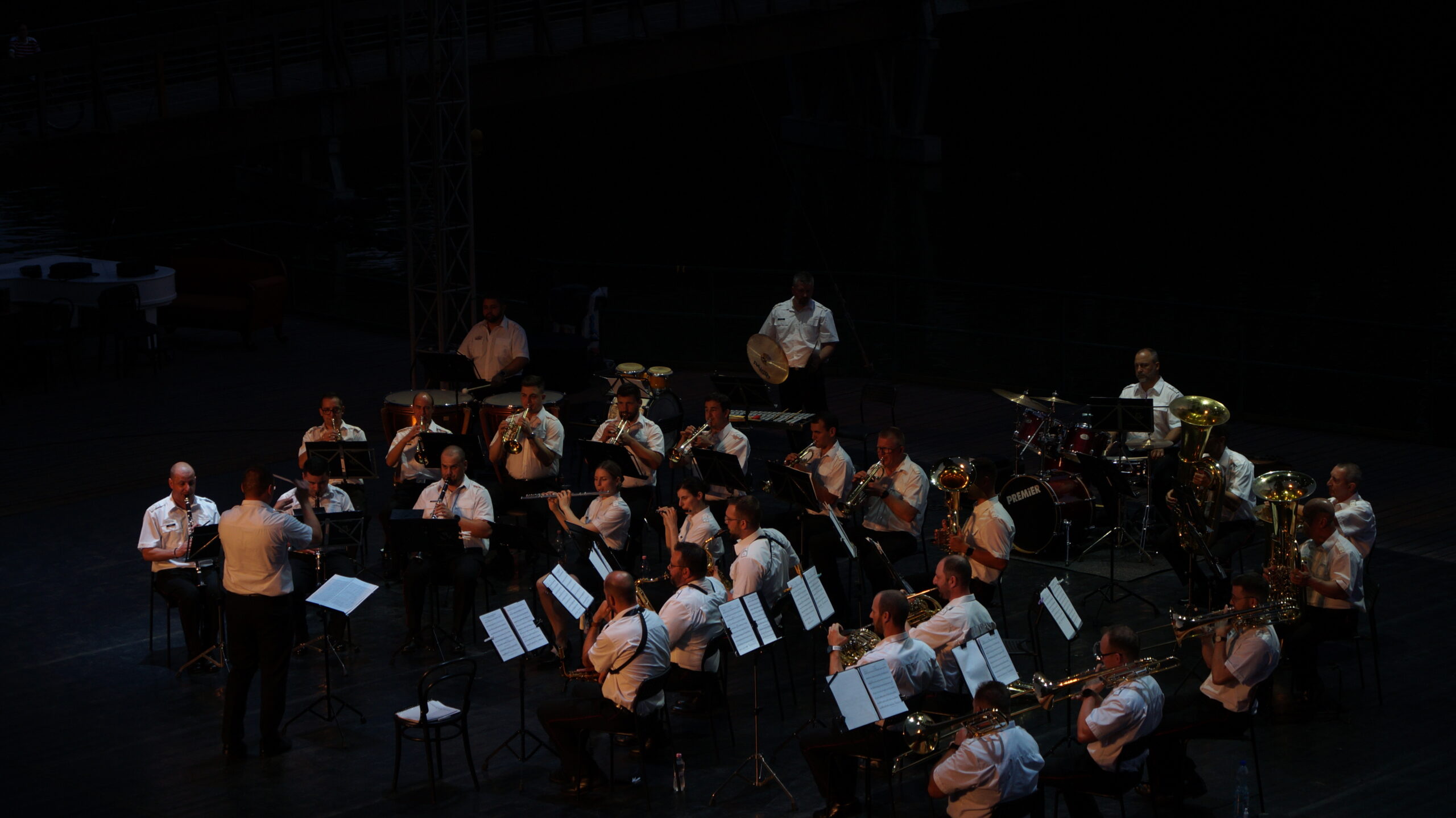 Zene a víz fölött - Hódmezővásárhelyi Helyőrségi Fúvószenekar koncertje